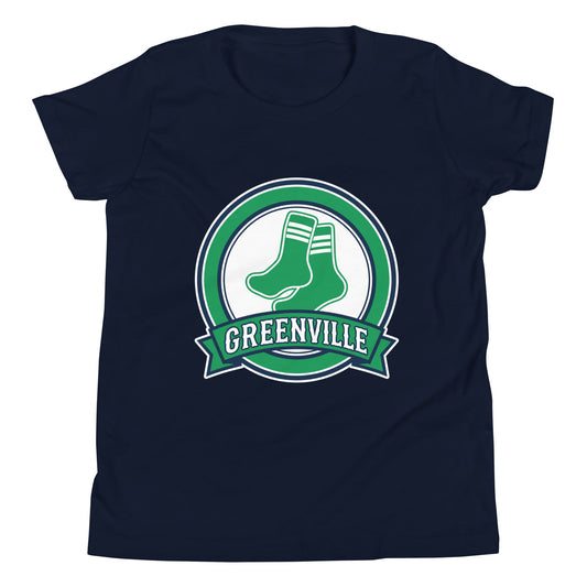 Performance | Youth T-Shirt | Greenville Sox | Badge Logo