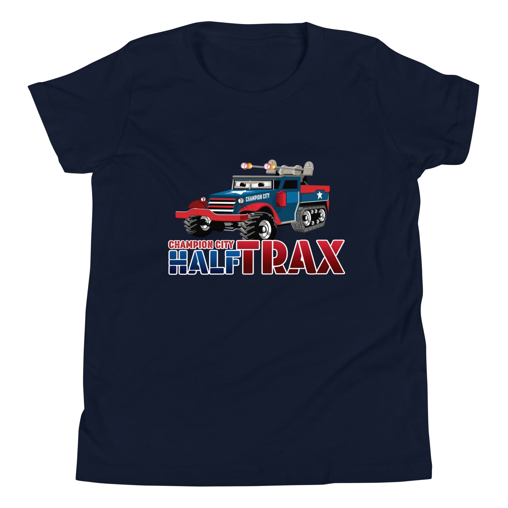 Performance | Youth T-Shirt | Half Trax Baseball | Mascot Logo