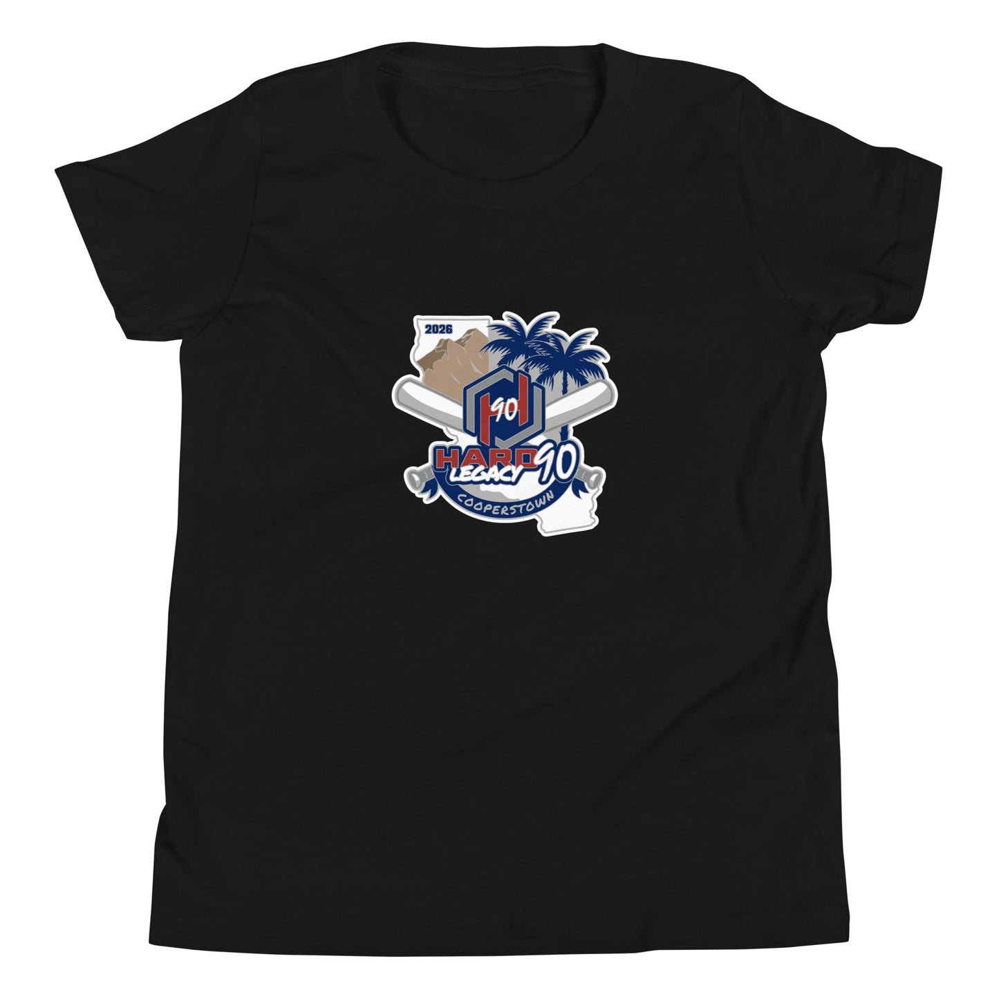 Performance | Youth T-Shirt | Hard 90 Legacy | Badge Logo