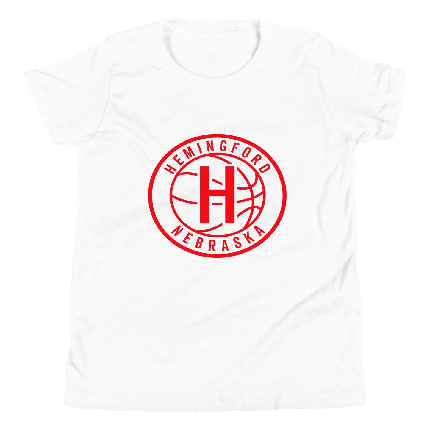 Performance | Youth T-Shirt | Hemingford Bobcats | Alt Badge Logo