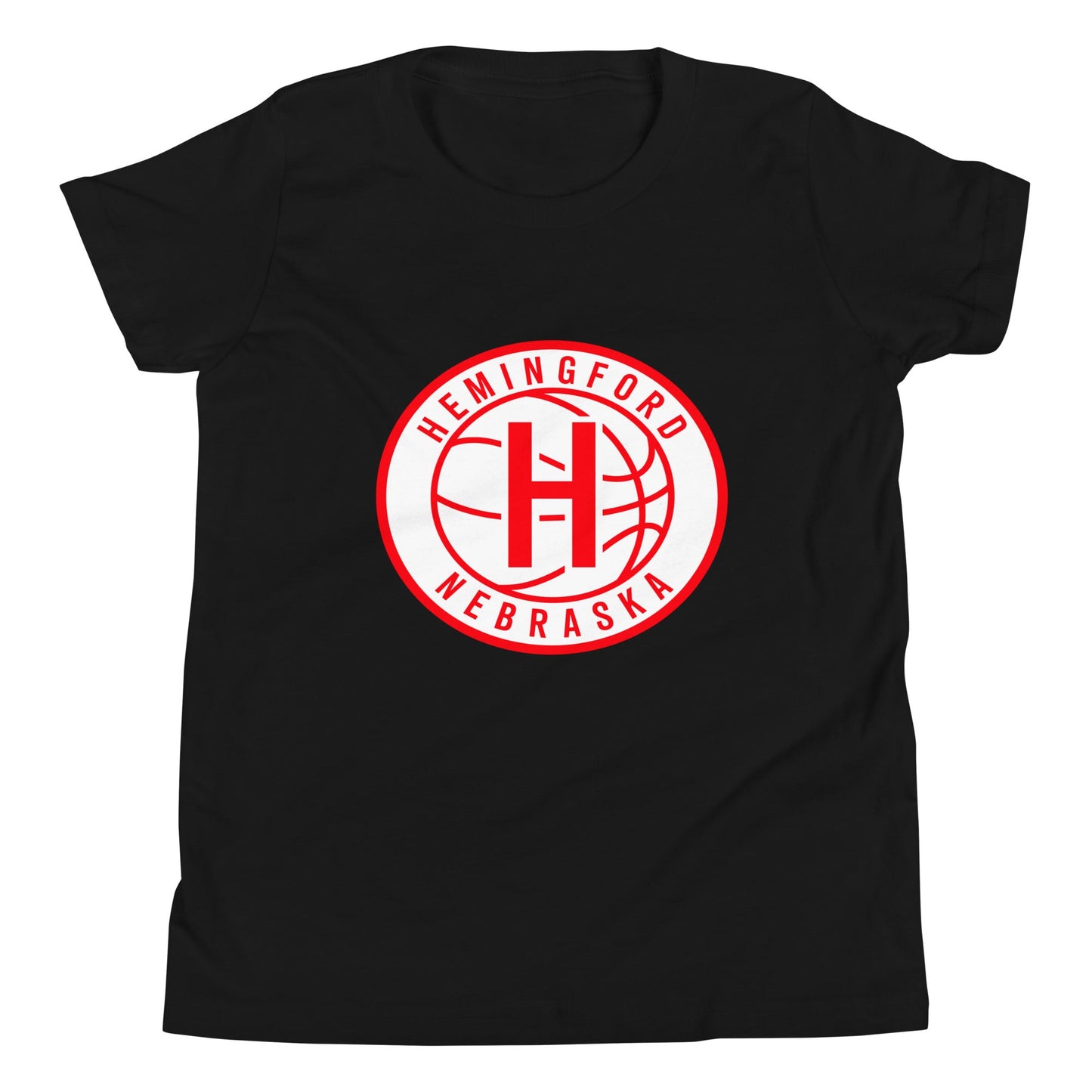 Performance | Youth T-Shirt | Hemingford Bobcats | Alt Badge Logo