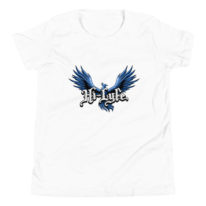 Performance | Youth T-Shirt | Hi - Lyfe Basketball | Wings Logo