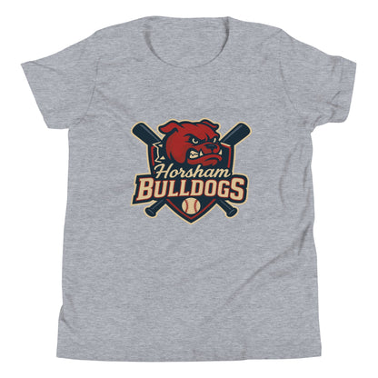 Performance | Youth T-Shirt | Horsham Travel Baseball | Bulldogs Logo