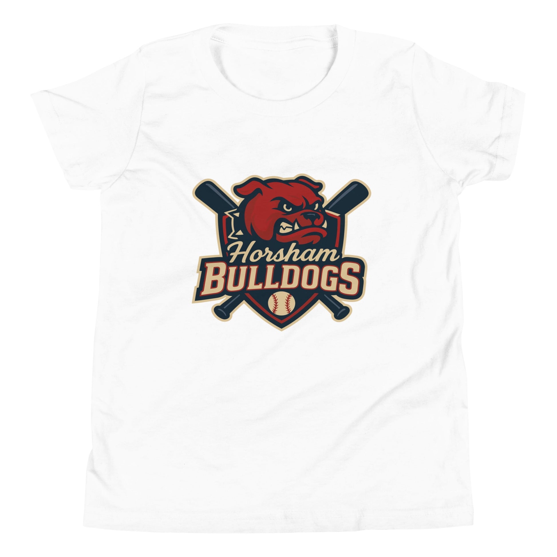 Performance | Youth T-Shirt | Horsham Travel Baseball | Bulldogs Logo