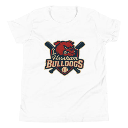 Performance | Youth T-Shirt | Horsham Travel Baseball | Bulldogs Logo