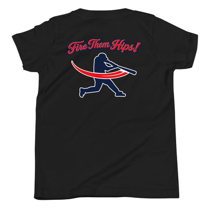 Performance | Youth T-Shirt | Horsham Travel Baseball | Home - Run Crest Logo
