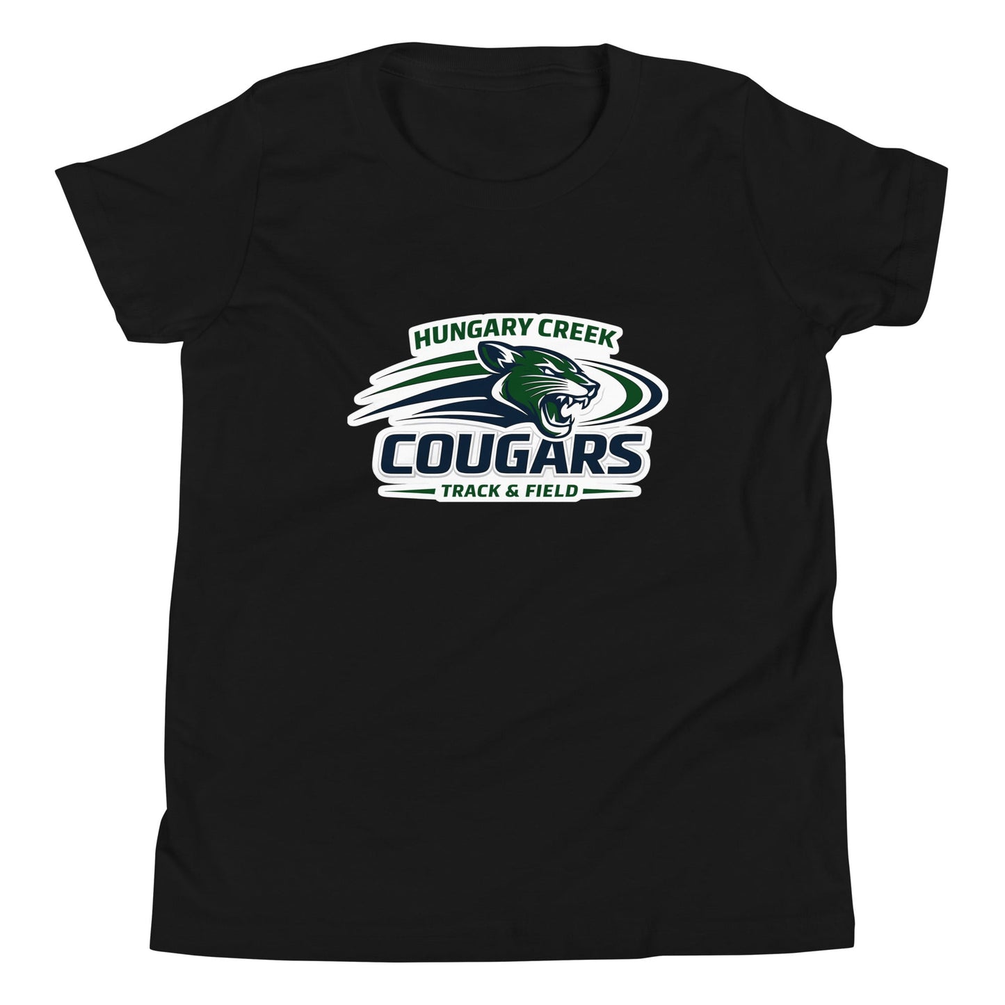Performance | Youth T-Shirt | Hungary Creek Cougar | Modern Icon Logo