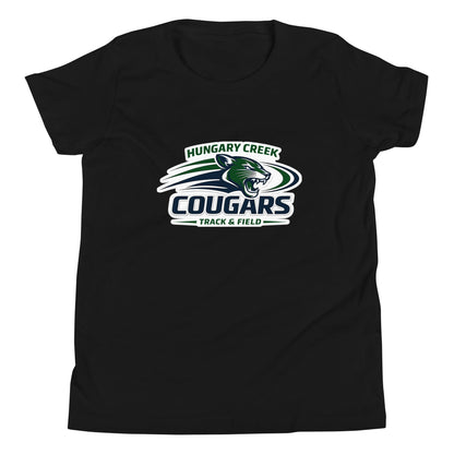 Performance | Youth T-Shirt | Hungary Creek Cougar | Modern Icon Logo