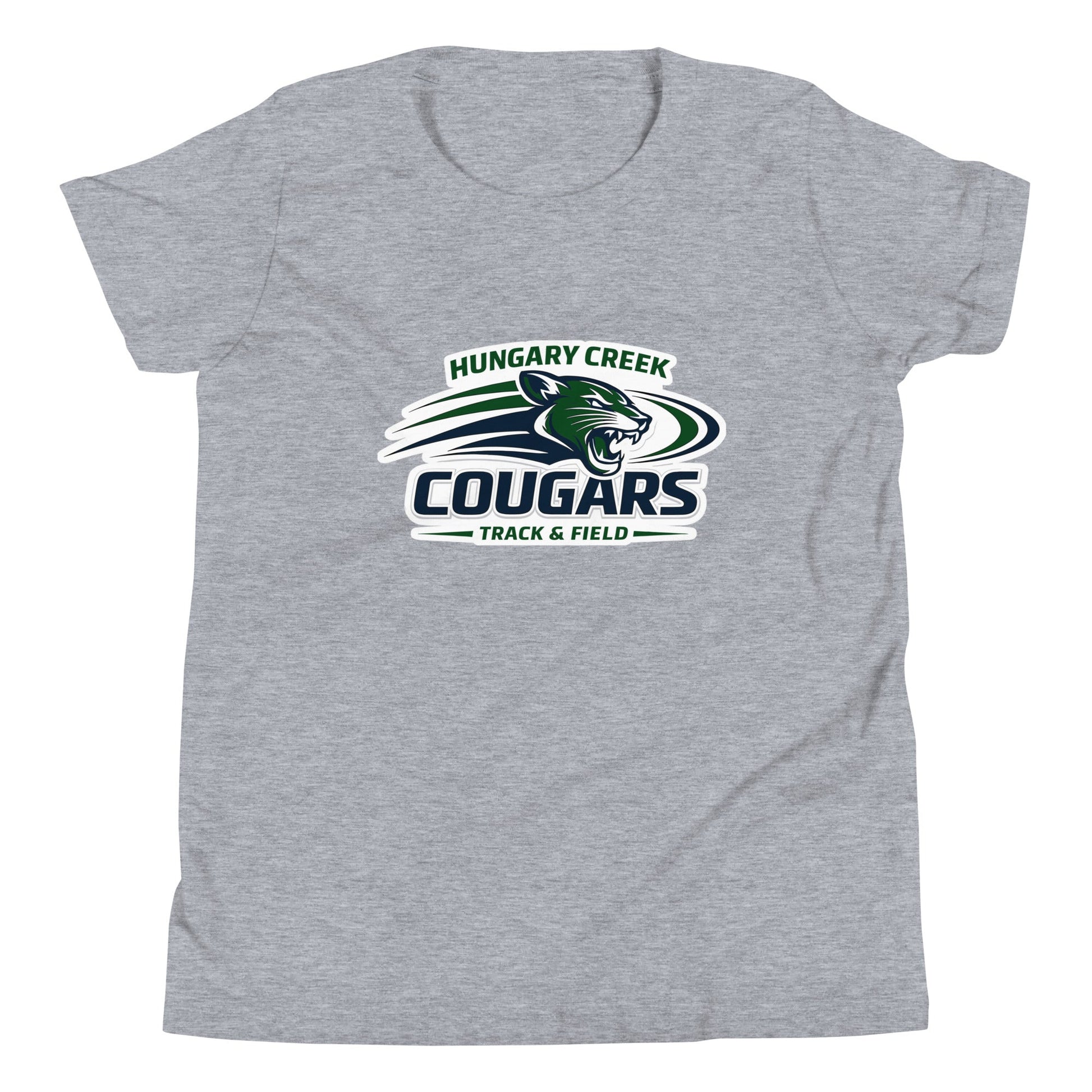 Performance | Youth T-Shirt | Hungary Creek Cougar | Modern Icon Logo