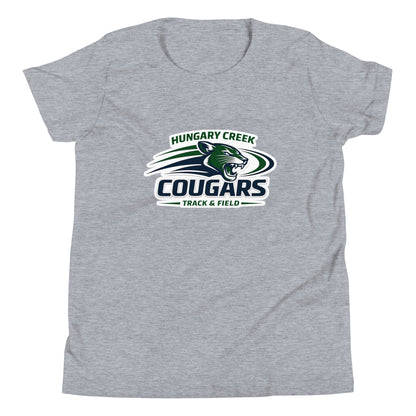 Performance | Youth T-Shirt | Hungary Creek Cougar | Modern Icon Logo
