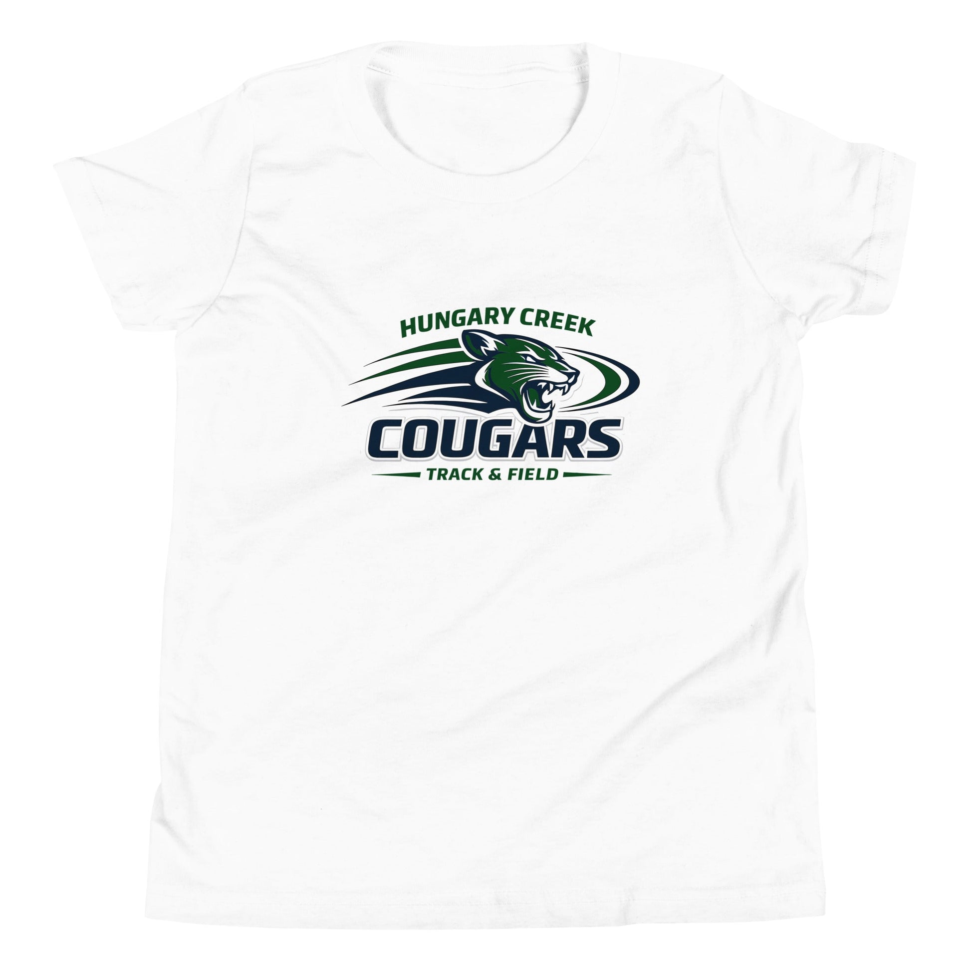 Performance | Youth T-Shirt | Hungary Creek Cougar | Modern Icon Logo