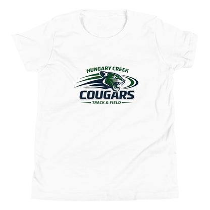 Performance | Youth T-Shirt | Hungary Creek Cougar | Modern Icon Logo
