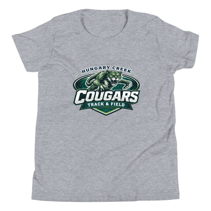 Performance | Youth T-Shirt | Hungary Creek Cougar | Shield Logo