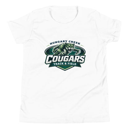 Performance | Youth T-Shirt | Hungary Creek Cougar | Shield Logo