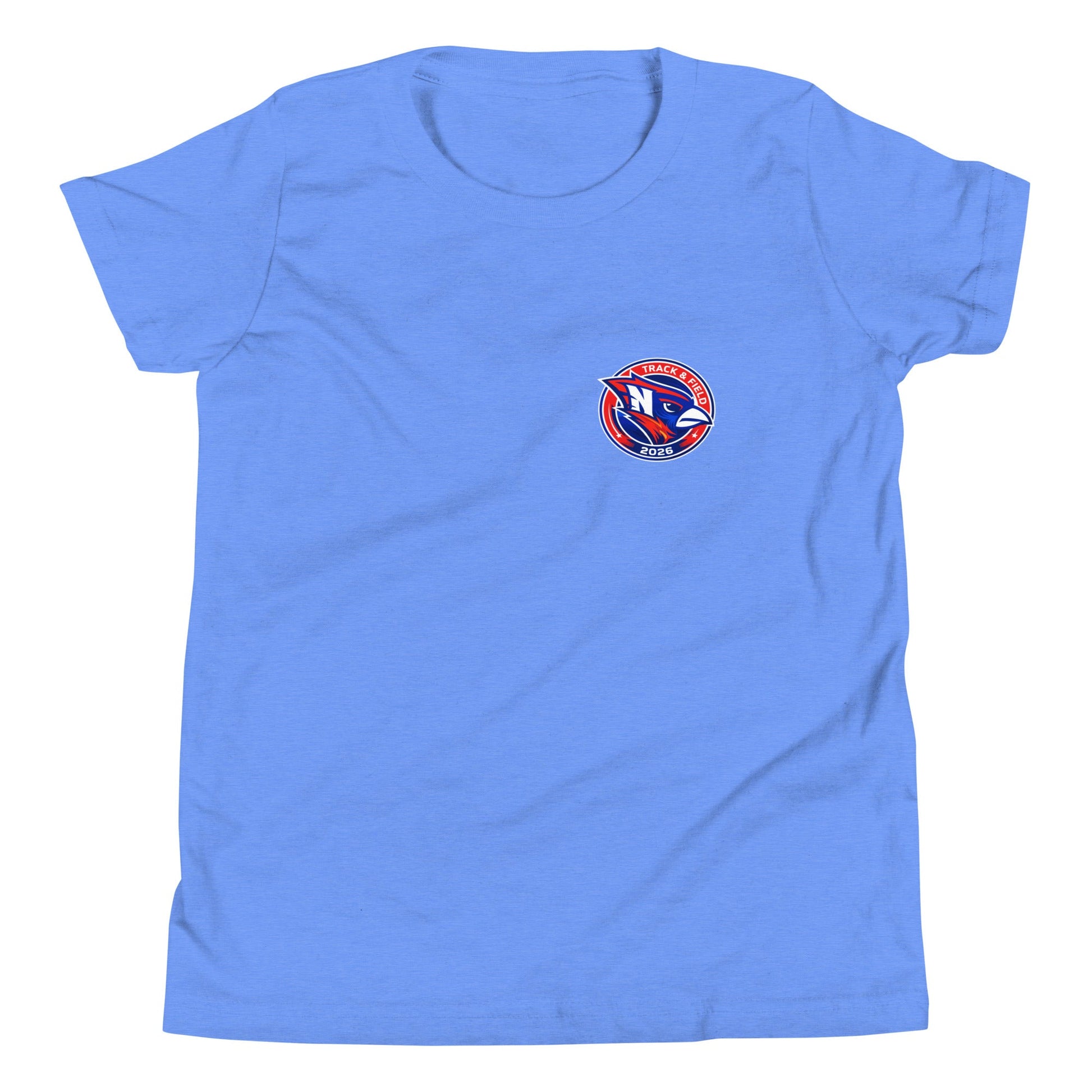 Performance | Youth T-Shirt | Hunter | Track & Field Badge Logo