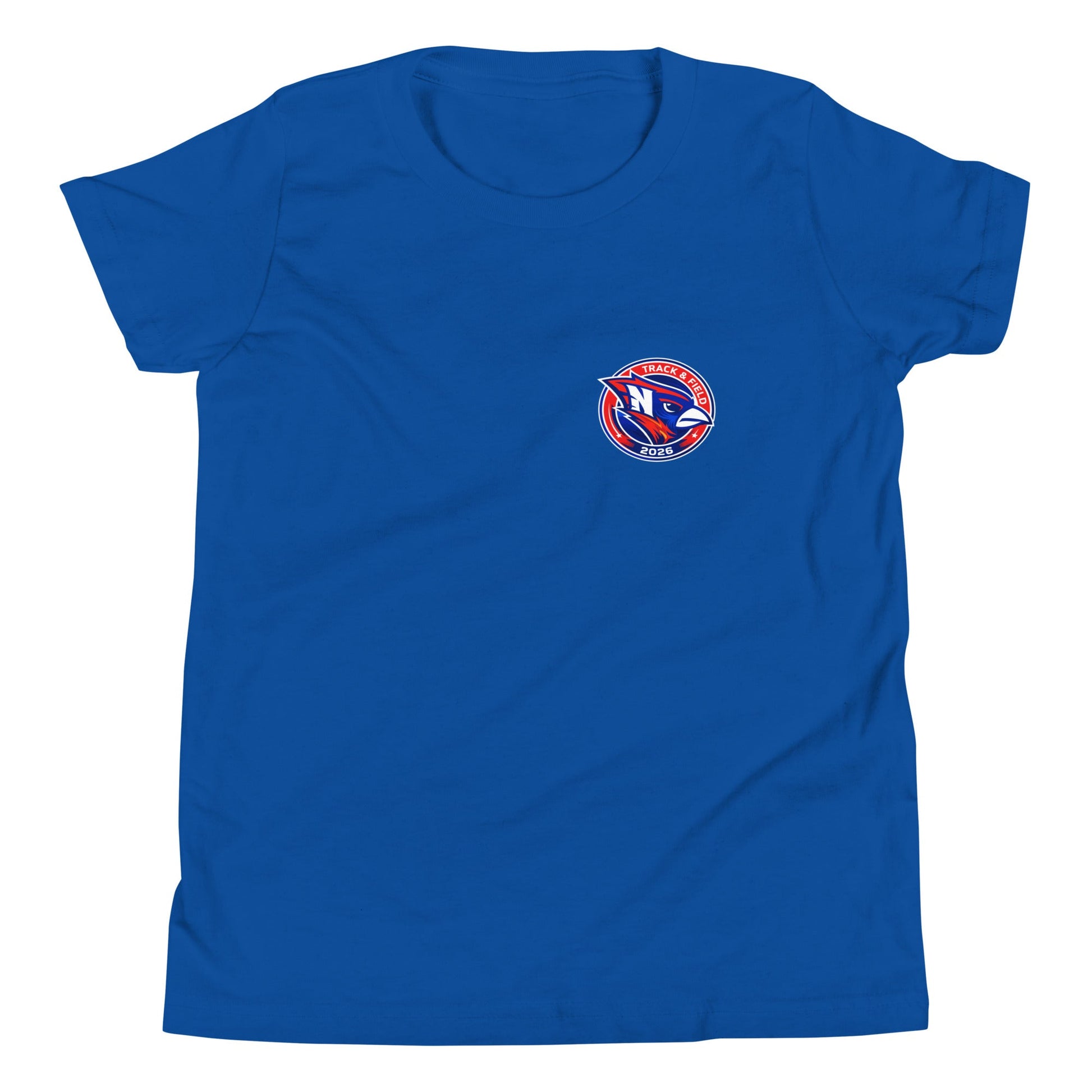 Performance | Youth T-Shirt | Hunter | Track & Field Badge Logo