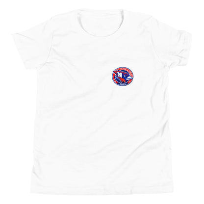 Performance | Youth T-Shirt | Hunter | Track & Field Badge Logo
