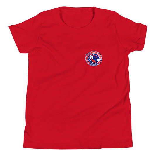 Performance | Youth T-Shirt | Hunter | Track & Field Badge Logo