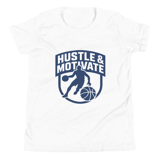 Performance | Youth T-Shirt | Hustle and Motivate Basketball