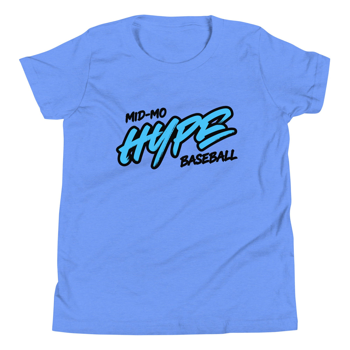 Performance | Youth T-Shirt | Hype Baseball Club | Modern Script Logo