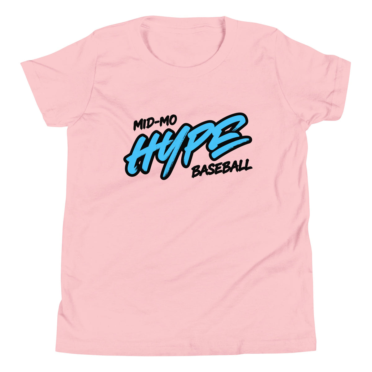Performance | Youth T-Shirt | Hype Baseball Club | Modern Script Logo