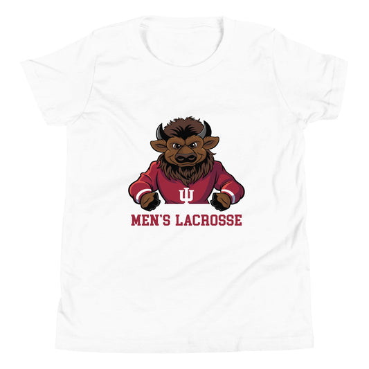 Performance | Youth T-Shirt | Indiana University Lacrosse | Mascot Logo