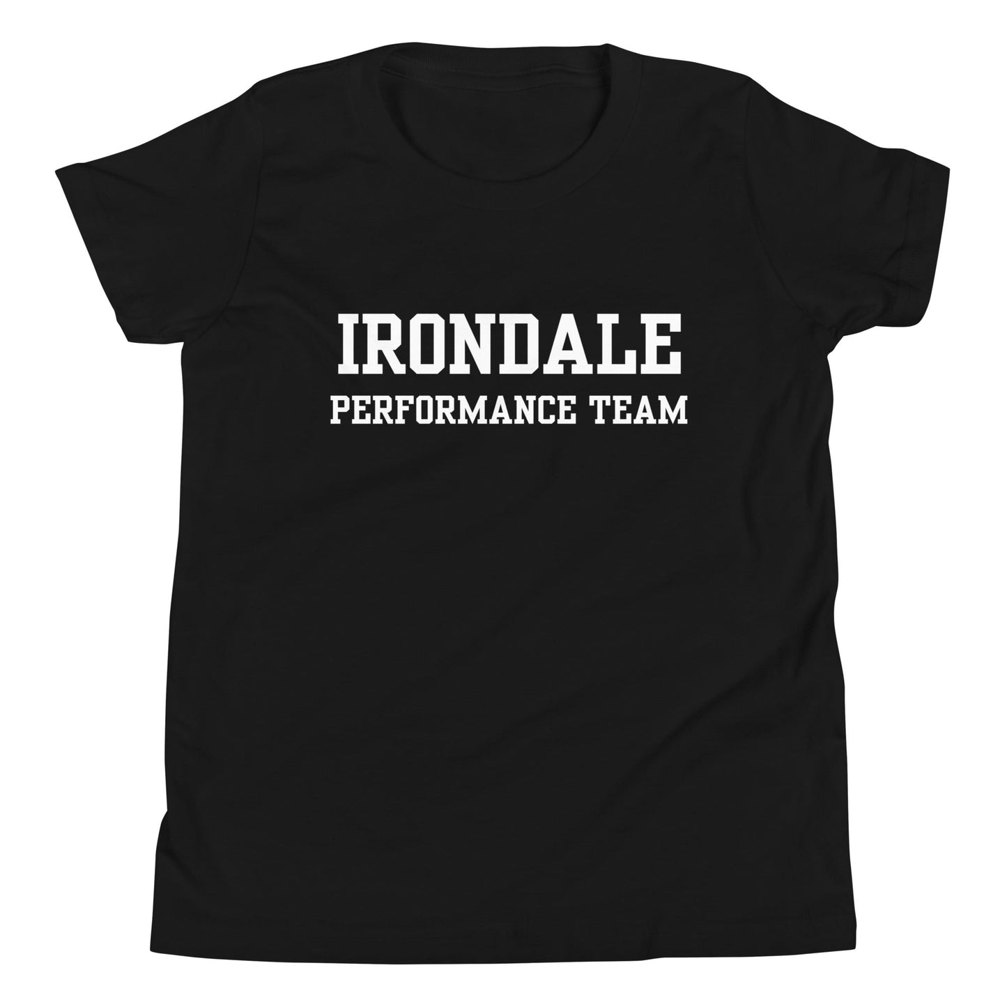 Performance | Youth T-Shirt | Irondale Dance Team | Script Logo