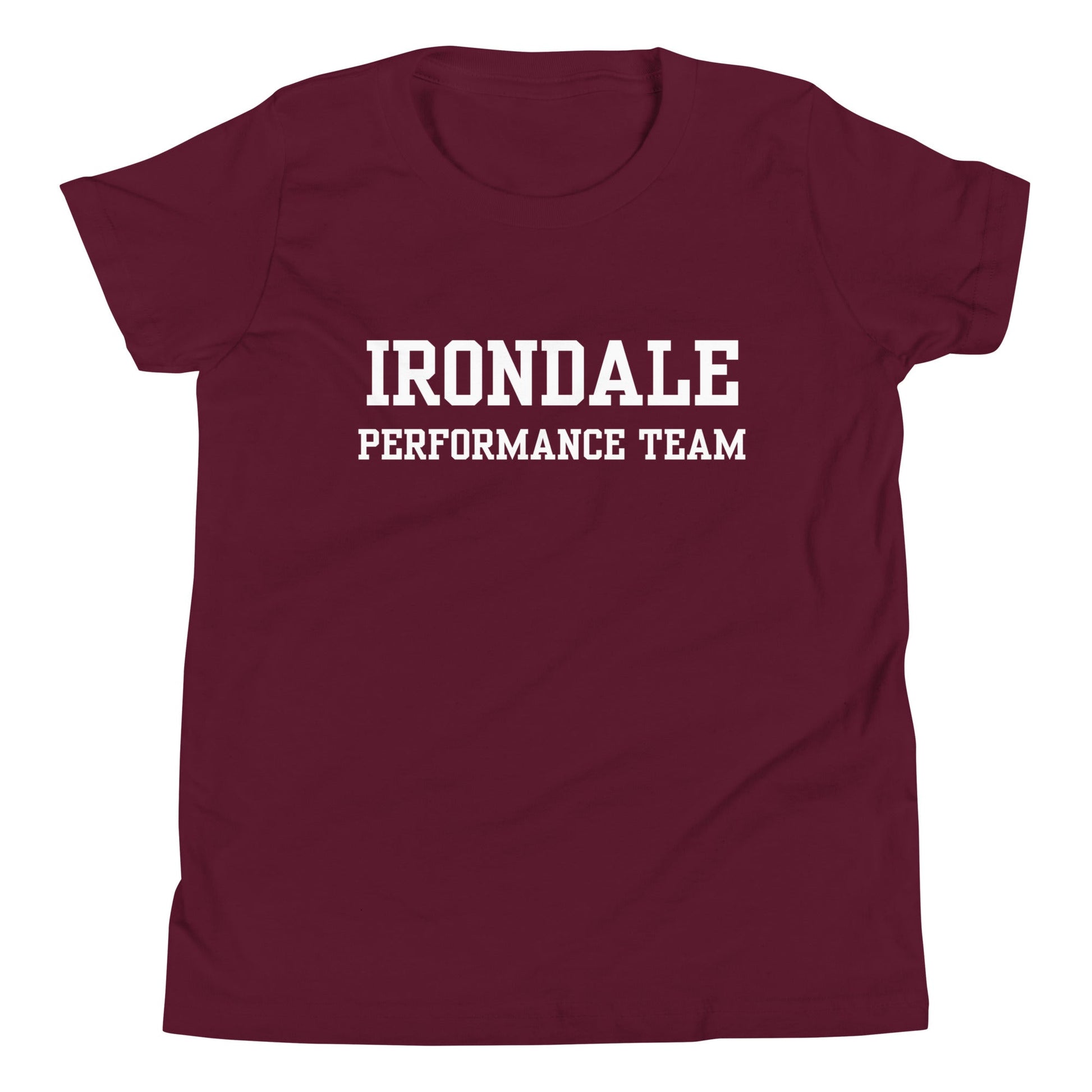 Performance | Youth T-Shirt | Irondale Dance Team | Script Logo