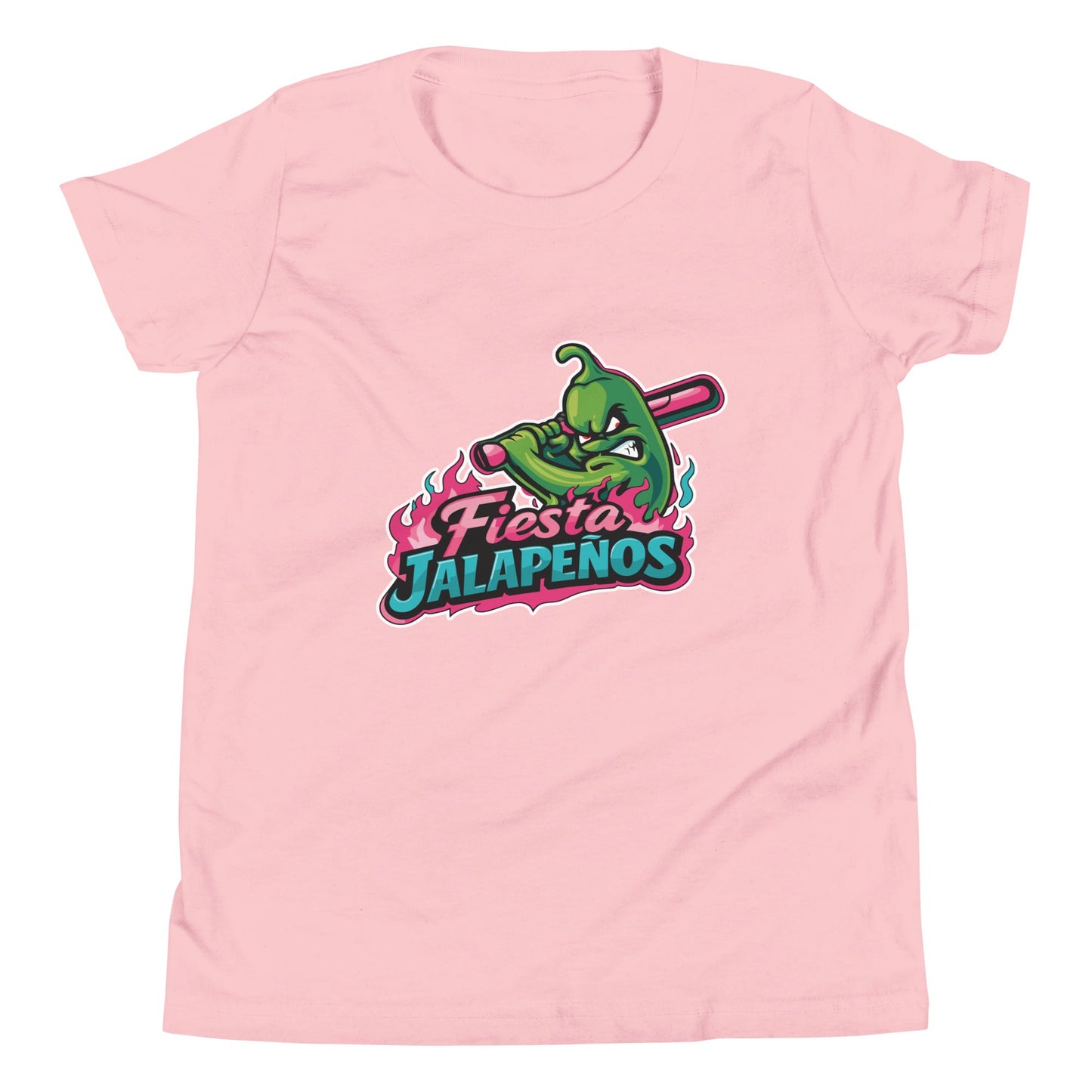 Performance | Youth T-Shirt | Jalapenos Baseball | Fiesta Logo