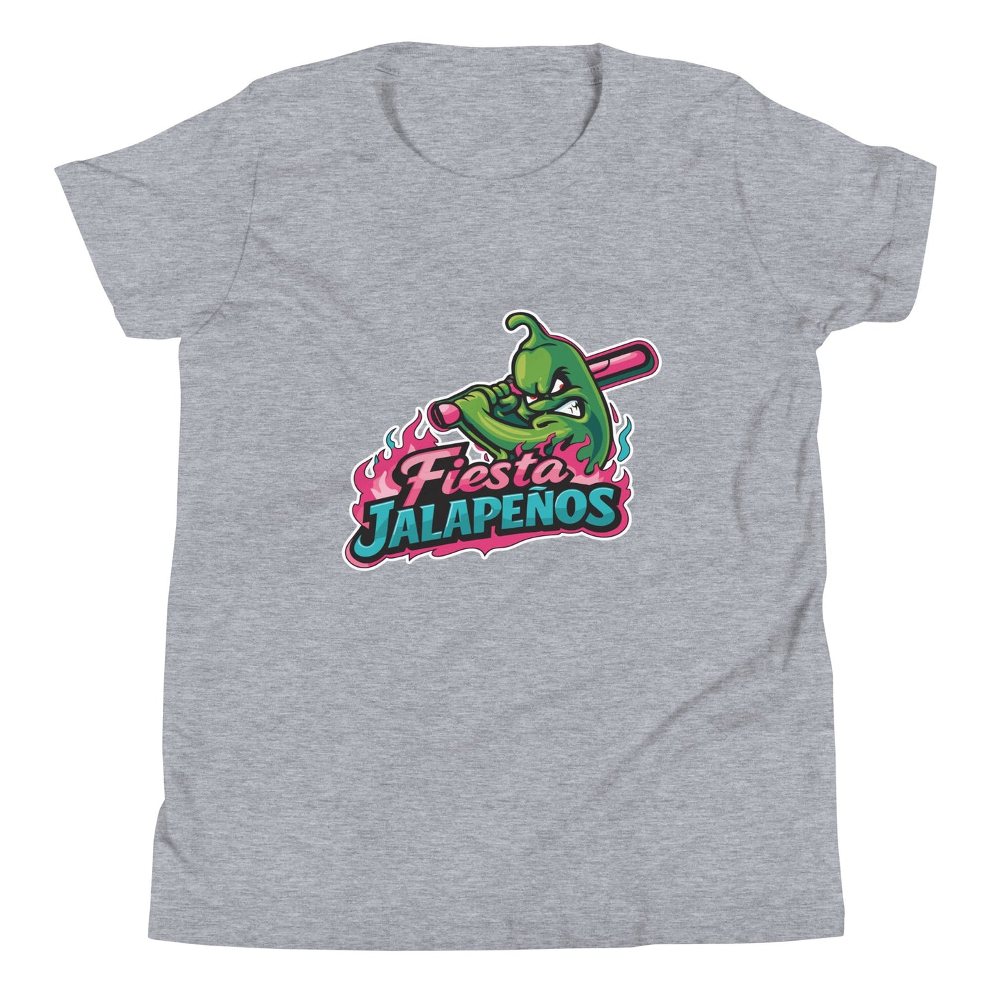 Performance | Youth T-Shirt | Jalapenos Baseball | Fiesta Logo