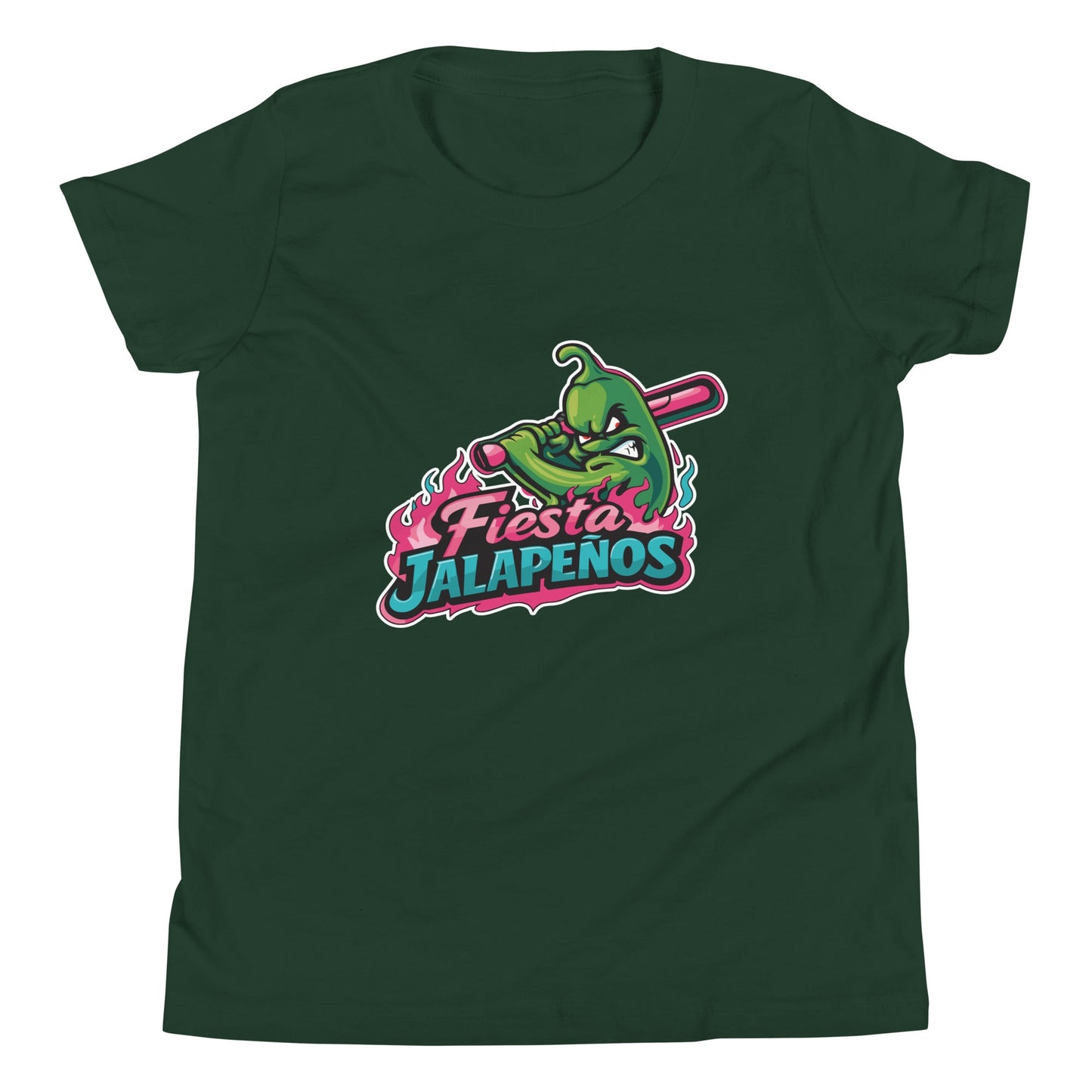 Performance | Youth T-Shirt | Jalapenos Baseball | Fiesta Logo