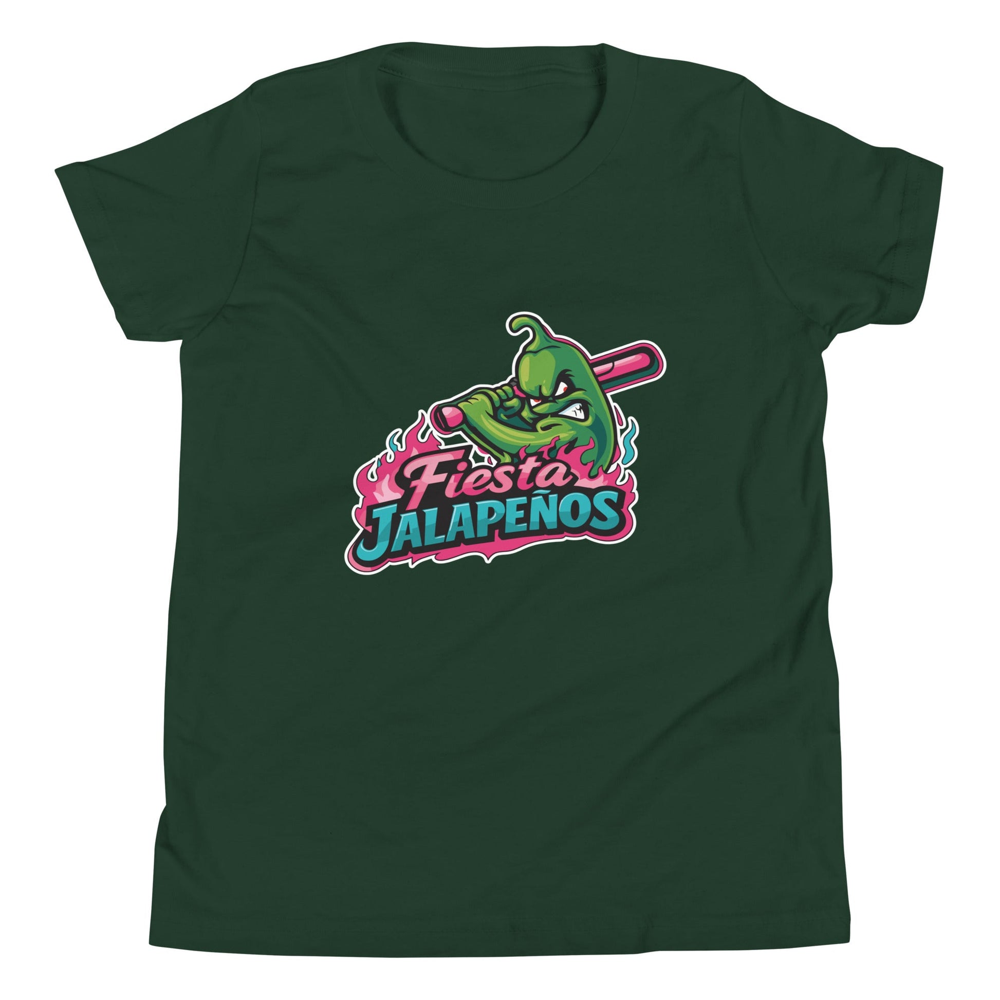 Performance | Youth T-Shirt | Jalapenos Baseball | Fiesta Logo