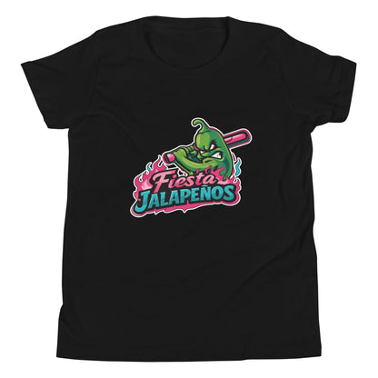 Performance | Youth T-Shirt | Jalapenos Baseball | Fiesta Logo
