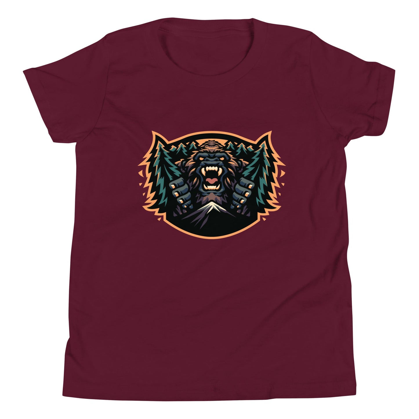 Performance | Youth T-Shirt | JBLM Bigfoot Hockey Team | Mascot Logo