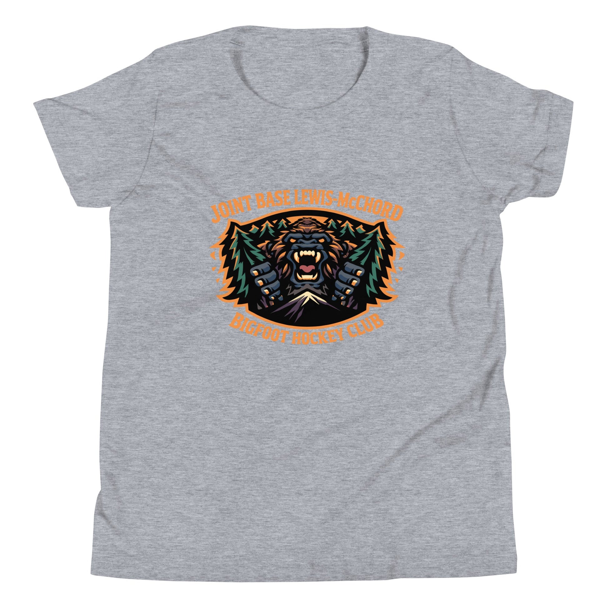 Performance | Youth T-Shirt | JBLM Bigfoot Hockey Team | Mascot Logo