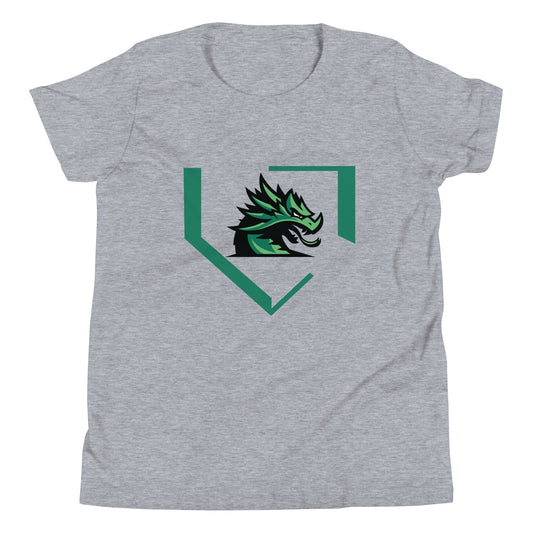 Performance | Youth T-Shirt | John Cooper Baseball | Dragon Home Logo