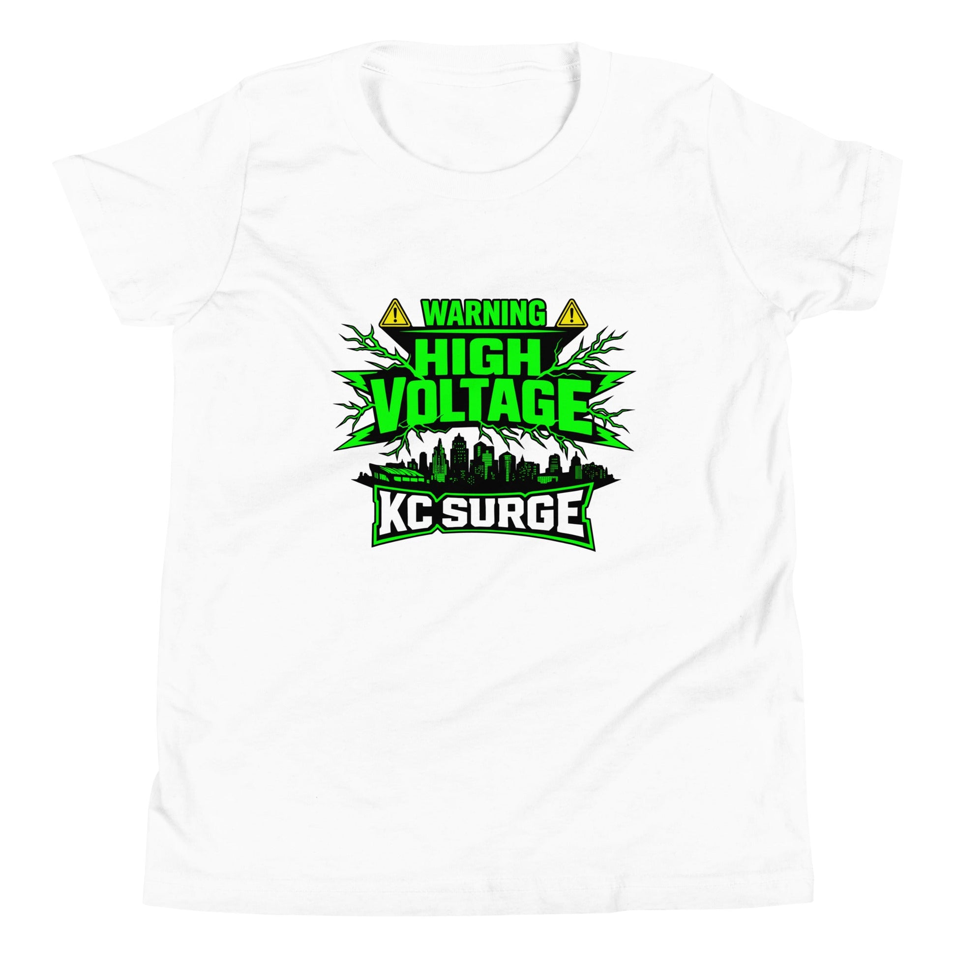 Performance | Youth T-Shirt | Kansas City Surge | High Voltage Logo