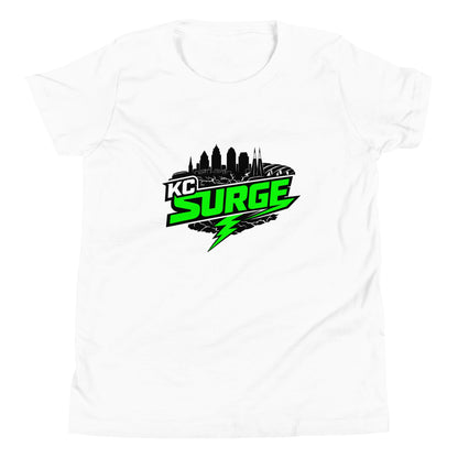 Performance | Youth T-Shirt | Kansas City Surge | Neon Skyline Logo