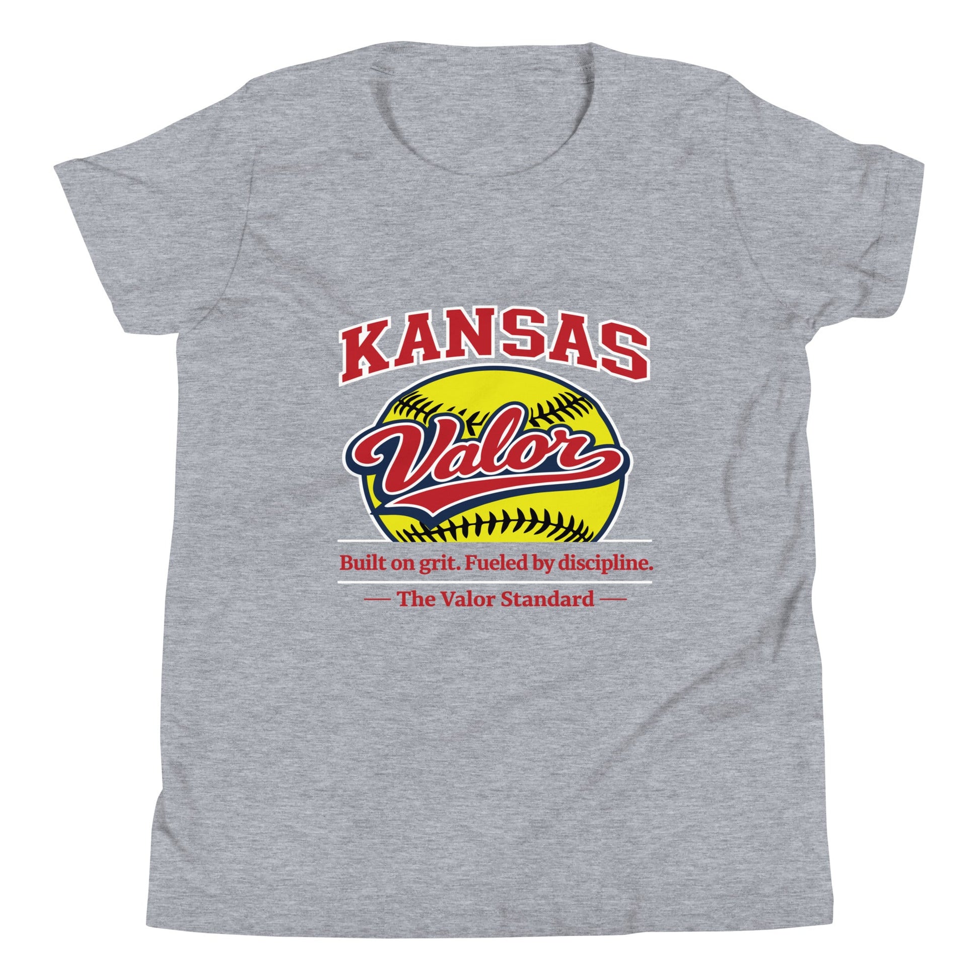 Performance | Youth T-Shirt | Kansas Valor Fan Gear | The Standard Logo