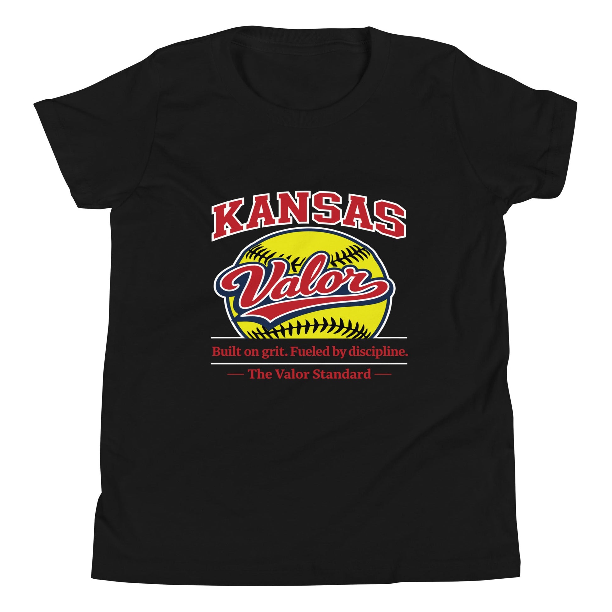 Performance | Youth T-Shirt | Kansas Valor Fan Gear | The Standard Logo