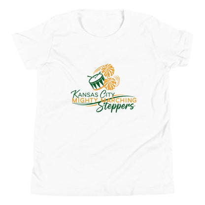 Performance | Youth T-Shirt | KC Mighty Marching Steppers | Script Logo