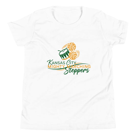 Performance | Youth T-Shirt | KC Mighty Marching Steppers | Script Logo