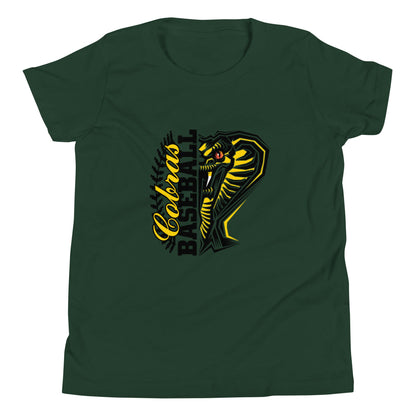 Performance | Youth T-Shirt | Keystone Cobras | Fang Crest Logo
