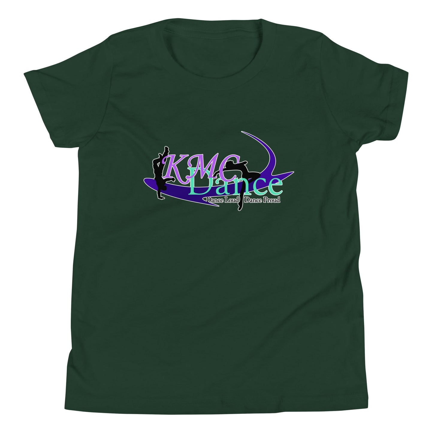 Performance | Youth T-Shirt | KMC Dance & Gymnastics | Emblem Logo