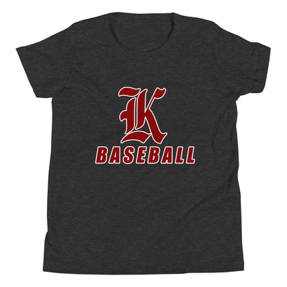 Performance | Youth T-Shirt | Kofa Baseball Booster Club | Vanguard Logo
