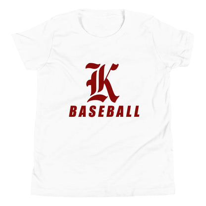 Performance | Youth T-Shirt | Kofa Baseball Booster Club | Vanguard Logo