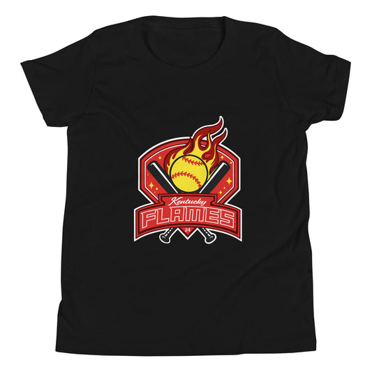 Performance | Youth T-Shirt | KY Flames | Emblem Logo