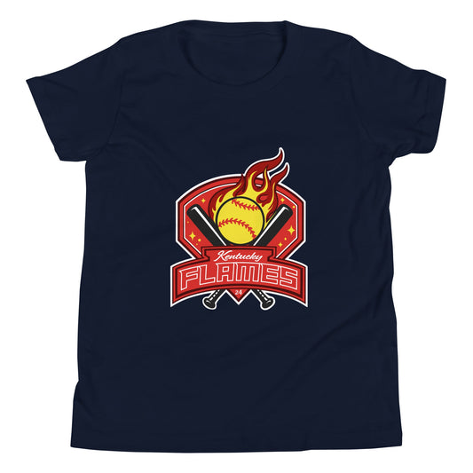 Performance | Youth T-Shirt | KY Flames | Emblem Logo