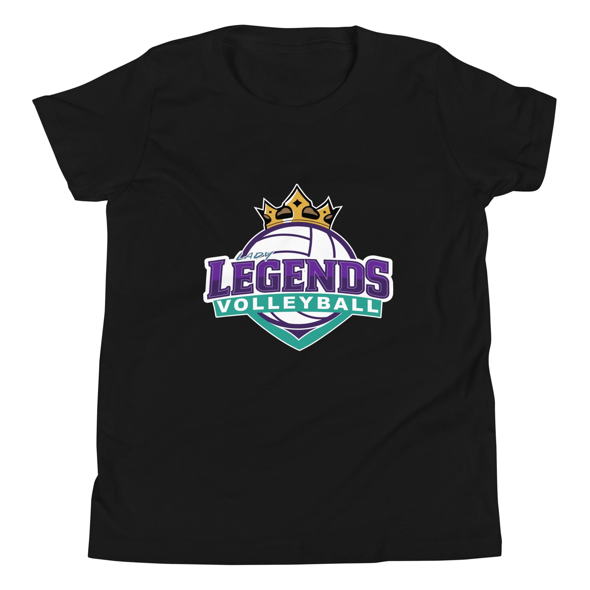 Performance | Youth T-Shirt | Lady Legends Volleyball | Crown Logo