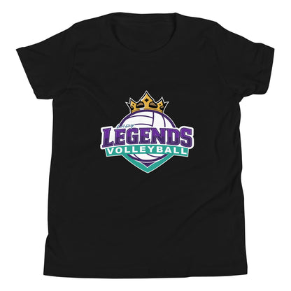 Performance | Youth T-Shirt | Lady Legends Volleyball | Crown Logo